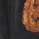 Load image into Gallery viewer, Black Mesh &amp; Sequin Pumpkin Face Mask
