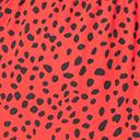 Load image into Gallery viewer, Vintage Style Red &amp; Black Speckled Tiered Dress
