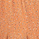 Load image into Gallery viewer, Apricot Orange &amp; Freckled Print Fit &amp; Flare Dress
