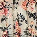 Load image into Gallery viewer, 1920s Style Beige &amp; Pink Floral Devore Velvet Kimono
