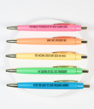 Load image into Gallery viewer, Work Sucks Pen Set
